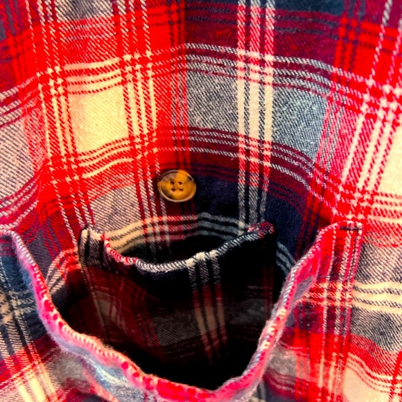 Duluth Trading Plaid Flannel Shirt 2XL - Picture 3 of 4